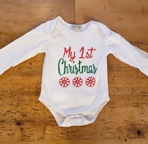 18-24mths 1st Christmas Onesie